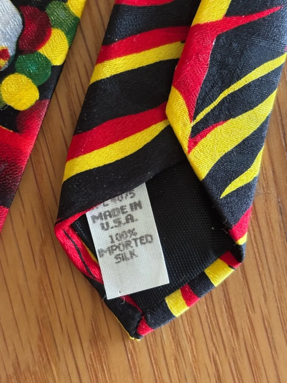 Vintage Kansas City Chiefs Silk Tie NFL Football Arrowhead Stadium Graphic
